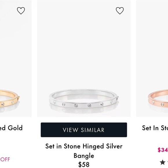 Kate Spade “Set in Stone” bangle bracelet - Picture 10 of 10